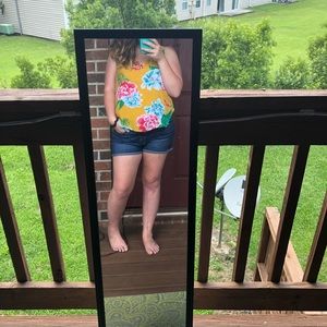 FLORAL PRINT TANK TOP